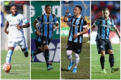 Jogadores do Grêmio expulsos no Gre-Nal da Libertadores