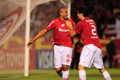  Copa Libertadores,Inter x Banfield no estádio Beira-Rio.Walter faz o segundo gol do inter<!-- NICAID(3736824) -->