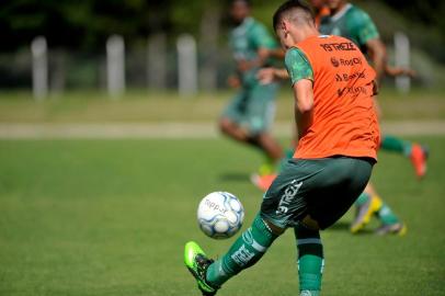  CAXIAS DO SUL, RS, BRASIL, 19/12/2019Treino do sub 20 do Juventude(Lucas Amorelli/Agência RBS)<!-- NICAID(14364783) -->