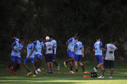  CAXIAS DO SUL, RS, BRASIL, 06/01/2020 - Treino da SER Caxias. (Marcelo Casagrande/Agência RBS)<!-- NICAID(14378922) -->