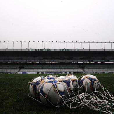  CAXIAS DO SUL, RS, BRASIL (12/09/2019)Treino do Juventude no Estádio Alfredo Jaconi. (Antonio Valiente/Agência RBS)<!-- NICAID(14246870) -->