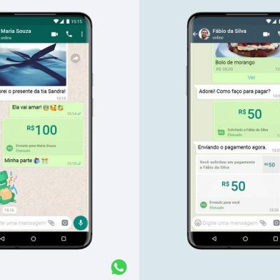 O WhatsApp anunciou nesta segunda-feira (15) uma nova novidade nos pagamentos por produtos e serviços das contas Business. Uma atualização, que chega em primeira mão ao Brasil, permitirá aos usuários enviar e receber dinheiro pelo aplicativo, usando cartões cadastrados. <!-- NICAID(14522235) -->