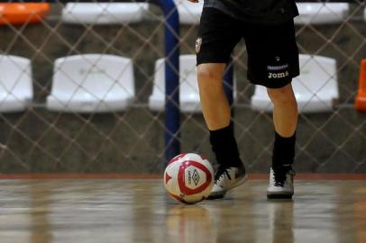  CAXIAS DO SUL, RS, BRASIL, 07/11/2019Treinamento da ACBF. A equipe de Carlos Barbosa enfrenta o Pato Futsal pelas quartas de final da Liga Nacional de Futsal.(Lucas Amorelli/Agência RBS)<!-- NICAID(14317933) -->