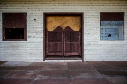  CAÇAPAVA DO SUL, RS, BRASIL, 13-02-2020: O distrito de Minas do Camaquã, pertencente à cidade de Caçapava do Sul, viveu anos de ouro da mineração através da extração de cobre. Hoje possui cerca de 600 moradores, e vive momento de crise com suas principais atrações turísticas fechadas ao público. Fotos para matéria da seção Singular, do Caderno Doc (FOTO FÉLIX ZUCCO/AGÊNCIA RBS, Editoria SuaVida).Indexador: Felix Zucco<!-- NICAID(14418971) -->