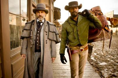 django livre, filme de quentin tarantino, com christopher waltz, jamie foxx<!-- NICAID(8182955) -->