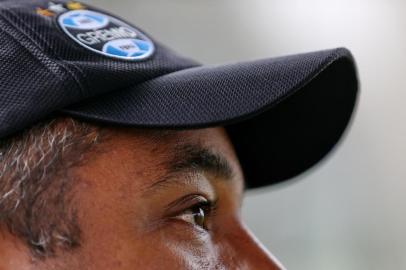  PORTO ALEGRE, RS, BRASIL 30/08/2016 - Técnico do Grêmio, Roger Machado em entrevista com a equipe de reportagem da Zero Hora no Ct Luiz Carvalho. (FOTO: DIEGO VARA/AGÊNCIA RBS).<!-- NICAID(12410824) -->