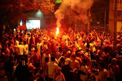  Final da Libertadores de 2010,Inter x Chivas.Torcedores na Goethe