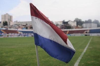  CAXIAS DO SUL, RS, BRASIL (15/03/2020)3a Rodada do Campeonato Gaúcho. Jogo entre Ser Caxias e Novo Hamburgo a portas fechadas no Estádio Centenário. (Antonio Valiente/Agência RBS)<!-- NICAID(14451994) -->