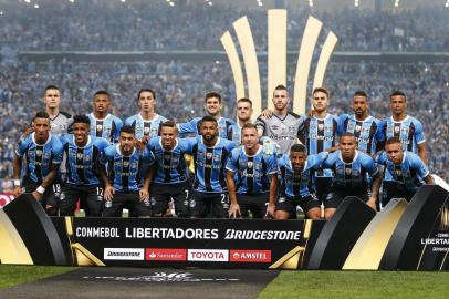  PORTO ALEGRE, RS, BRASIL, 22-11-2017. Grêmio enfrenta o Lanús na Arena pela final da Libertadores. (FÉLIX ZUCCO/AGÊNCIA RBS)Indexador: Felix Zucco