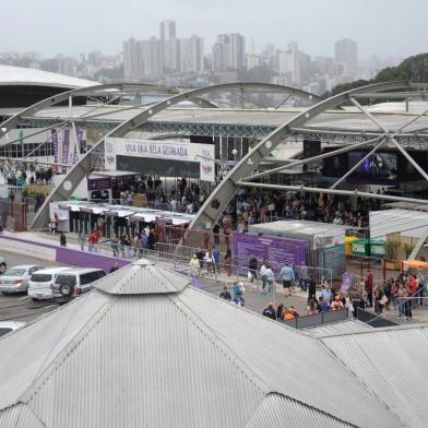  CAXIAS DO SUL, RS, BRASIL, 10/03/2019Último dia de Festa da Uva com os pavilhões lotados. (Lucas Amorelli/Agência RBS)<!-- NICAID(13989646) -->