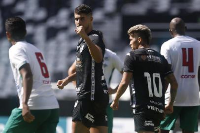 Na foto: Pedro Raul, centroavante do BotafogoBotafogo x Cabofriense pelo Campeonato Carioca no Estadio Nilton Santos. 28 de Junho de 2020, Rio de Janeiro, RJ, Brasil. Foto: Vitor Silva/Botafogo. Imagem protegida pela Lei do Direito Autoral Nº 9.610, DE 19 DE FEVEREIRO DE 1998.