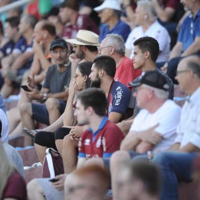  CAXIAS DO SUL, RS, BRASIL (13/01/2020)Amistoso entre Ser Caxias e São Luiz no e Estádio Centenário em Caxias do Sul. (Antonio Valiente/Agência RBS)<!-- NICAID(14385958) -->