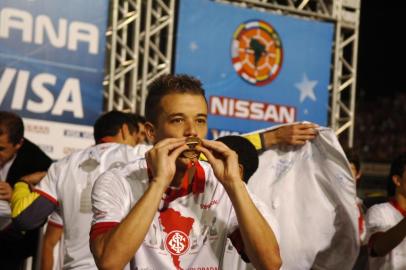 *** Friolin - Inter x Estudiantes11 ***Inter x Estudiantes na final da Copa Sul-Americana no estádio Beira Rio.Jogador D'Alessandro Fonte: BD ZH Fotógrafo: Valdir Friolin<!-- NICAID(2031201) -->