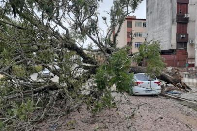  Estragos na Capital. Foto de José S. Ferraz - RUA LUIZ CÉZAR LEAL - PARQUE DOS MAIS - PORTO ALEGRE<!-- NICAID(14535581) -->