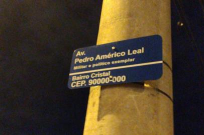 Rua Pedro Américo Leal, na Zona Sul de Porto Alegre, onde foram presos dois criminosos que sequestraram uma motorista de aplicativo<!-- NICAID(14539536) -->