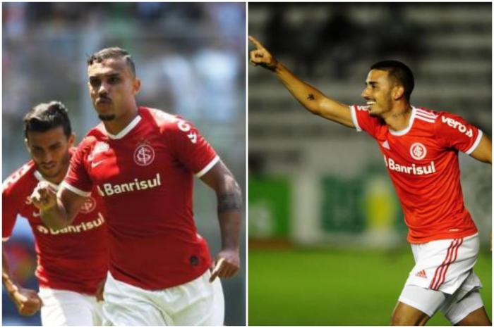 Montagem com fotos de Ricardo Duarte e Pothus Junior / Inter Divulgação e Agência RBS