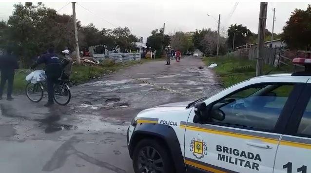 Local do feminicídio em Charqueadas