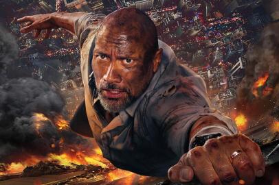 Dwane Johnson em Arranha-céu (2018)<!-- NICAID(14542355) -->