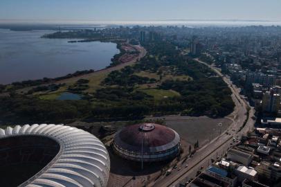  PORTO ALEGRE, RS, BRASIL - Imagens do Gigantinho. Inter está ouvindo três consórios interessados na administração por 20 anos, fotografamos para mostrar as condições do prédio agora, para podermos comparar quando uma empresa assumir e modernizar o local.<!-- NICAID(14542313) -->