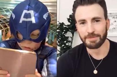 Garoto que salvou irmã de ataque de cachorro recebe mensagem de Mark Ruffalo e Chris Evans 