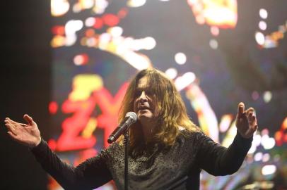  PORTO ALEGRE, RS, BRASIL - 30-04-2015 - Festival Monsters Rock no Estádio do Zequinha. Na imagem de Ozzy Osbourne.(FOTO: CARLOS MACEDO/AGÊNCIA RBS)<!-- NICAID(11378433) -->