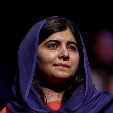  Pakistani activist and Nobel Peace prize laureate Malala Yousafzai attends an event about the importance of education and women empowerment in Sao Paulo, Brazil, on July 9, 2018.The event is promoted by a private bank and the Malala Fund, that aims to build a global movement to ensure girls at least 12 years of schooling. / AFP PHOTO / Miguel SCHINCARIOLEditoria: POLLocal: Sao PauloIndexador: MIGUEL SCHINCARIOLSecao: justice and rightsFonte: AFPFotógrafo: STR<!-- NICAID(13642522) -->