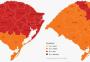 Como está o mapa atual do distanciamento controlado