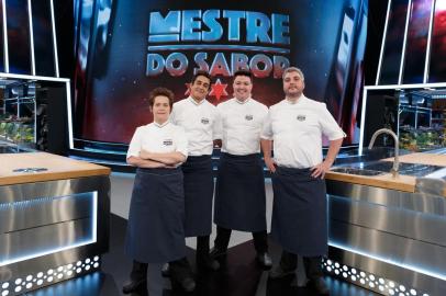 Os quatro finalistas do Mestre do Sabor: Ana, Dario, Junior e Serginho<!-- NICAID(14550415) -->