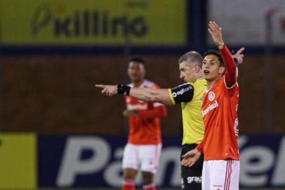 Inter enfrenta o Esportivo no Estádio Montanha dos Vinhedos, em Bento Gonçalves. Partida é válida pela quinta rodada do segundo turno do Gauchão. Sarrafiore<!-- NICAID(14553577) -->