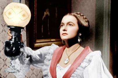 Olivia de Havilland em E o Vento Levou