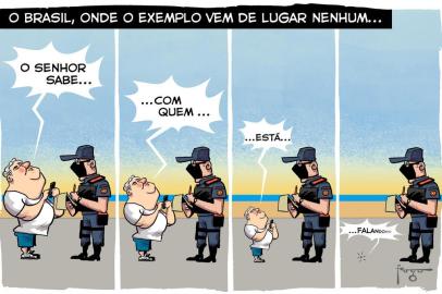  Charge de Gilmar Fraga publicada na Zero Hora de 20 de julho de 2020<!-- NICAID(14548813) -->