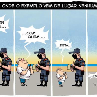  Charge de Gilmar Fraga publicada na Zero Hora de 20 de julho de 2020<!-- NICAID(14548813) -->