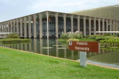 Famoso paisagista brasileito Roberto Burle Marx morreu em 04 de junho de 1994. Na foto: jardim do Palácio do Itamaraty em Brasília. Paisagismo interno e externo projetado por Burle MArx.<!-- NICAID(10547181) -->