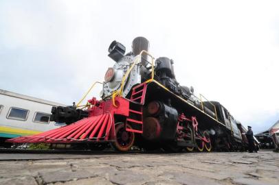  BENTO GONÇALVES, RS, BRASIL, 10/08/2019. Estação Férrea de Bento Gonçalves completa 100 anos. Foi em um domingo, 10 de agosto de 1919, que a Estação de Bento Gonçalves recebeu pela primeira vez a composição de locomotiva e vagões, de carga e passageiros. (Porthus Junior/Agência RBS)<!-- NICAID(14201262) -->