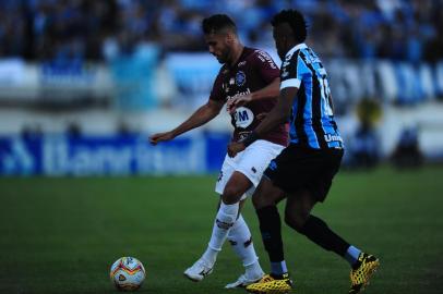  CAXIAS DO SUL, RS, BRASIL, 22/02/2020. Caxias x Grêmio, jogo da final da Taça Cel. Ewaldo Poeta, primeiro turno do Campeonato Gaúcho 2020 (Gauchão 2020), realizado no estádio Centenário. (Porthus Junior/Agência RBS)<!-- NICAID(14428734) -->