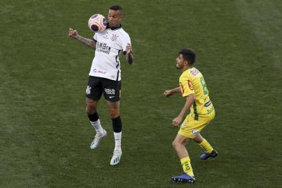 Corinthians x MirassolSÃO PAULO, SP - 02.08.2020: CORINTHIANS X MIRASSOL - Luan durante o jogo entre Corinthians e Mirassol realizado na Arena Corinthians em SÃ£o Paulo, SP. A partida Ã© vÃ¡lida pela Semifinal do PaulistÃ£o 2020. (Foto: Marco GalvÃ£o /Fotoarena/Folhapress) ORG XMIT: 1944793 <!-- NICAID(14562599) -->