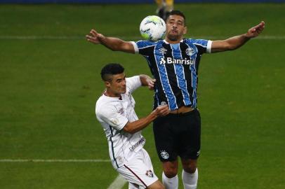  Grêmio enfrenta o Fluminense na Arena pela primeira rodada do Campeonato Brasileiro 2020<!-- NICAID(14564267) -->