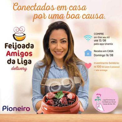 Feijoada Amigos da Liga será em formato delivery <!-- NICAID(14564425) -->