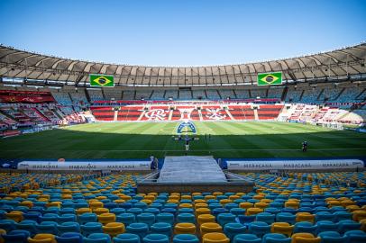 Maracanã preparado para jogo do Flamengo