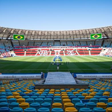 Maracanã preparado para jogo do Flamengo