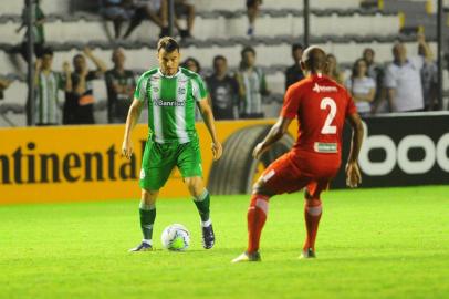  CAXIAS DO SUL, RS, BRASIL, 11/03/2020. Juventude x América-RN, jogo de ida, válido pela terceira fase da Copa do Brasil 2020 e realizado no estádio Alfredo Jaconi. (Porthus Junior/Agência RBS)<!-- NICAID(14447989) -->