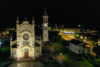 Em destaque, a Igreja Matriz São João Batista. <!-- NICAID(14565535) -->