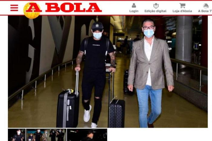 Reprodução / Jornal A Bola