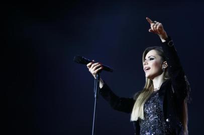  PORTO ALEGRE, RS, BRASIL, 21-09-2019: Dupla Sandy e Júnior fazem show da turnê Nossa História, na Arena do Grêmio em Porto Alegre (FOTO FÉLIX ZUCCO/AGÊNCIA RBS, Editoria Segundo Caderno).<!-- NICAID(14258727) -->