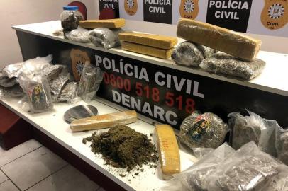 Polícia apreende drogas em Porto Alegre<!-- NICAID(14566886) -->