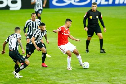  PORTO ALEGRE, RS, BRASIL, 13/08/2020-Jogo acontece no estádio Beira-Rio e é válido pela segunda rodada do Brasileirão. Foto- Marco Favero / Agencia RBS<!-- NICAID(14567412) -->