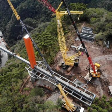 Obras para  nova atração turística em Canela<!-- NICAID(14568958) -->