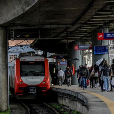  PORTO ALEGRE, RS, BRASIL - 14/08/2020A Trensurb tem um plano de investimento de R$ 6,5 milhões para recuperar as estações mais antigas e mais movimentadas. Na foto, a Estação Rodoviária<!-- NICAID(14568570) -->