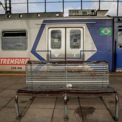  PORTO ALEGRE, RS, BRASIL - 14/08/2020A Trensurb tem um plano de investimento de R$ 6,5 milhões para recuperar as estações mais antigas e mais movimentadas. Na foto, a Estação Rodoviária<!-- NICAID(14568565) -->