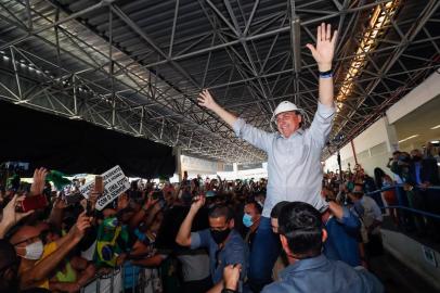  (Brasília - DF, 17/08/2020) Presidente da República, Jair Bolsonaro durante partida de Brasília - DF para Aracaju - SE.Foto: Alan Santos/PRFoto: Alan Santos/PR<!-- NICAID(14569794) -->